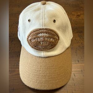 Stoney Clover Lane ‘47 Super Bowl LVIII Las Vegas Cream and Brown Cap